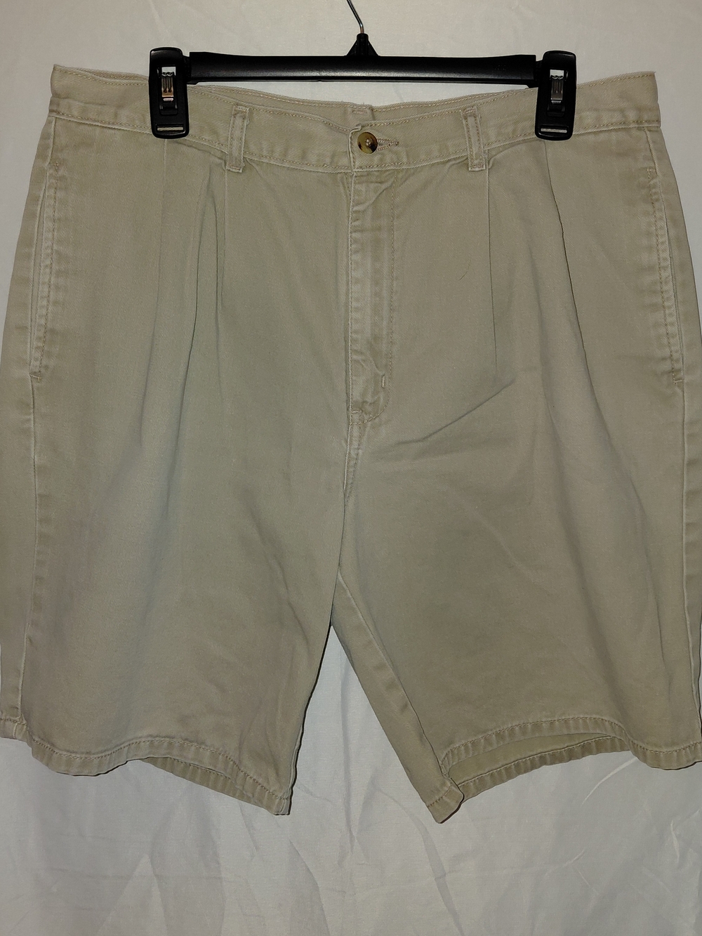 Duck Head Men's Flat Front Cotton Shorts - Khaki #2242